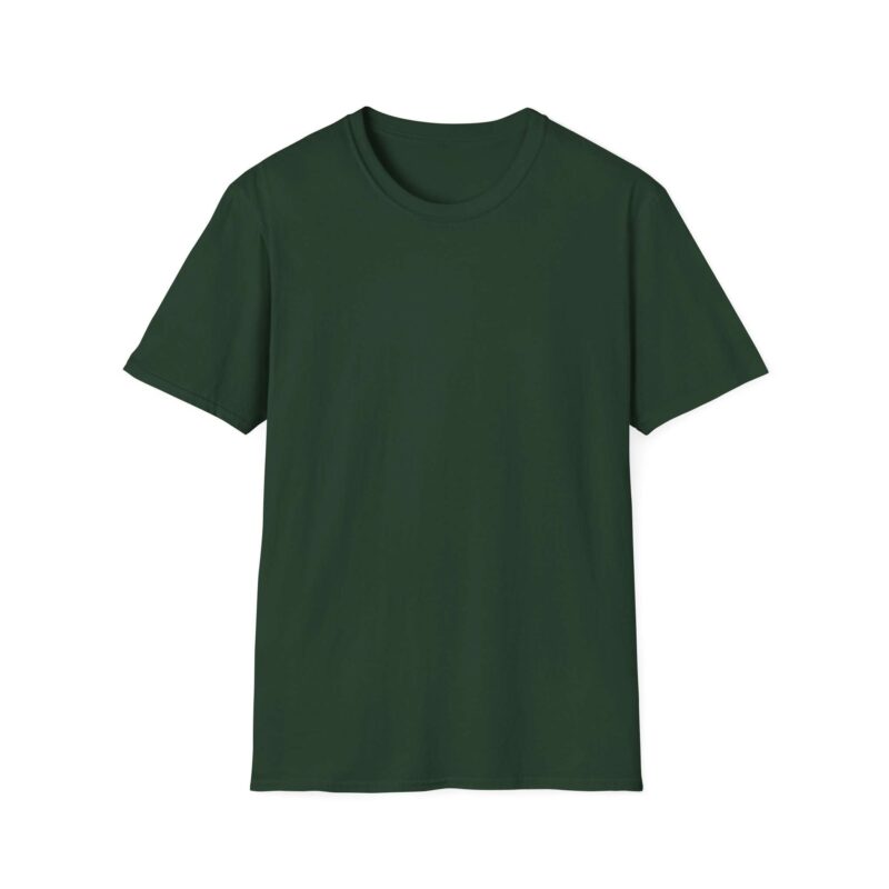 DARK GREEN POLYESTER T-SHIRT