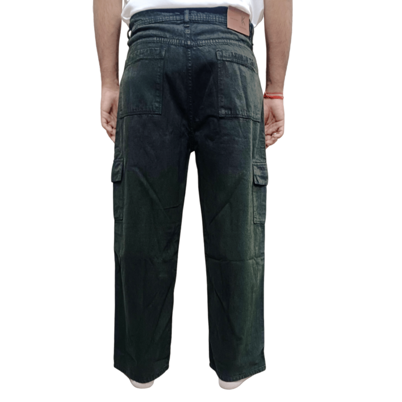 GREEN CARGO JEANS - Image 3