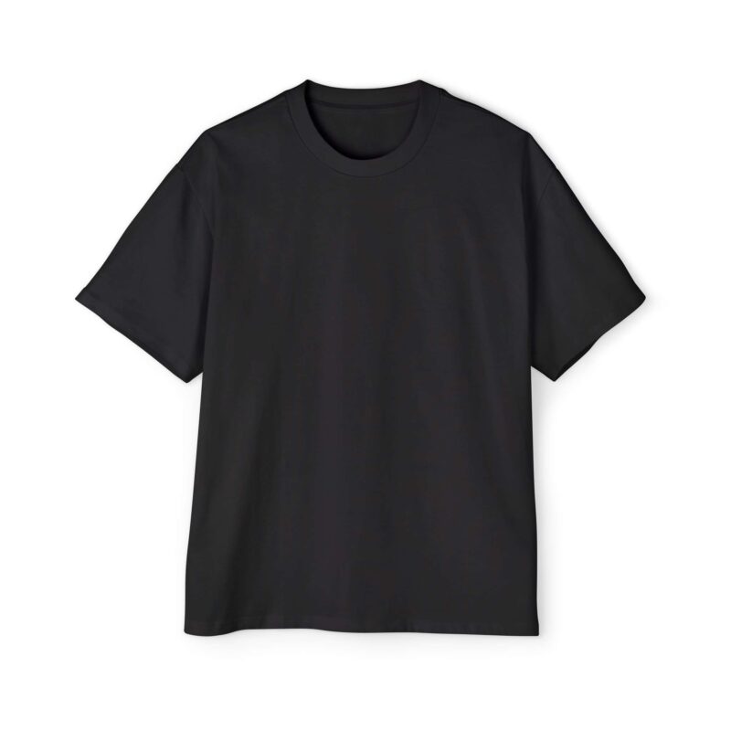 BLACK POLYESTER T-SHIRT