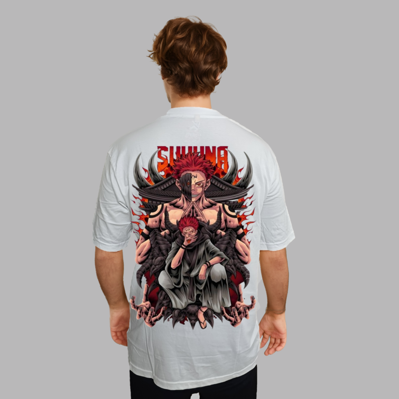 KETCHLOOK OVERSIZED DEMON TSHIRT 100% COTTON