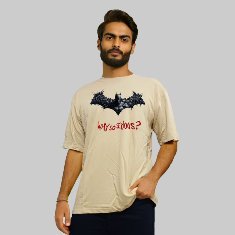 KETCHLOOK OVERSIZED BATMAN TSHIRT 100%COTTON